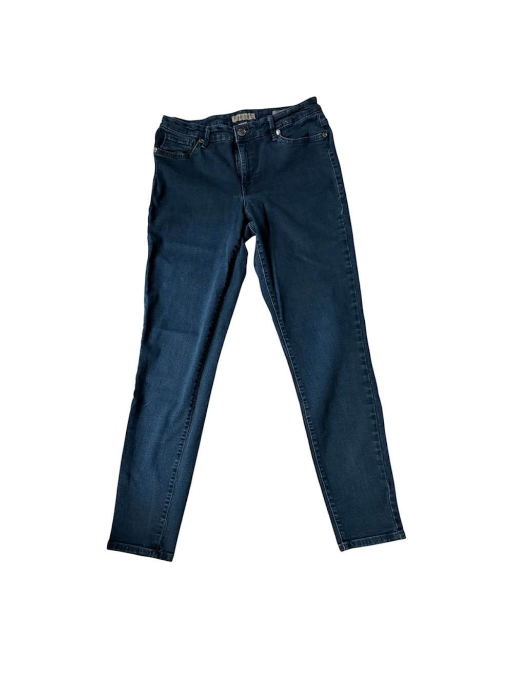 Nine West Vintage Matchbox  Skinny Jeans in Dark Blue